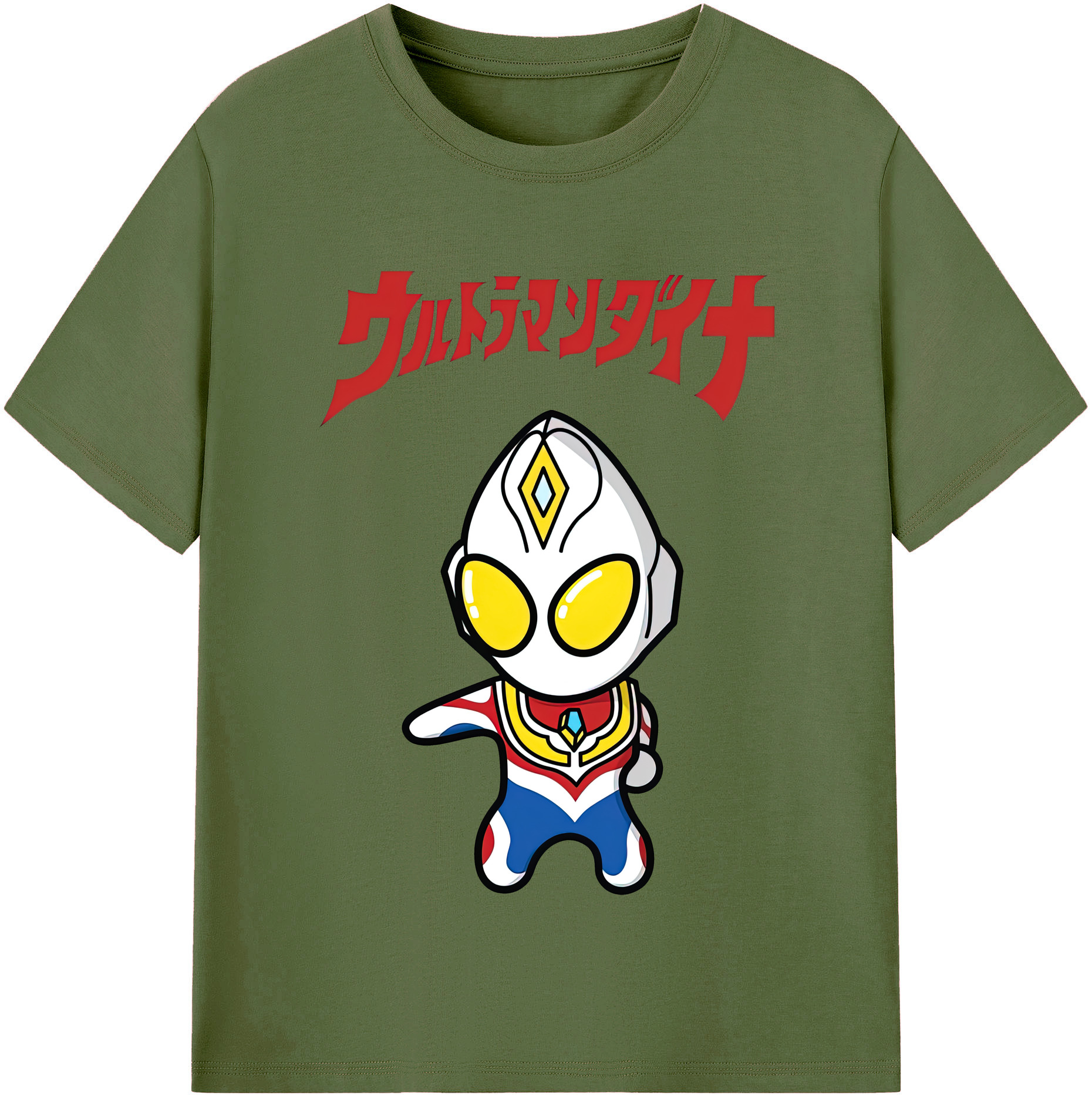 （画像用） ウルトラマン Ultraman 綿100％半袖Tシャツ（フロントプリント）